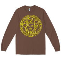Chestnut VINTAGE  Medusa Long Sleeve Tee - artisFamous