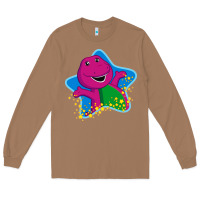 Toasted Coconut barney 5 Long Sleeve Tee - artisFamous