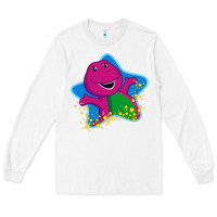 White barney 5 Long Sleeve Tee - artisFamous