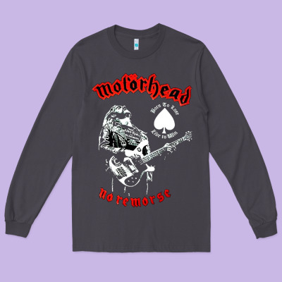Lemmy Vocal Long Sleeve Tee Designed By Artisfamous