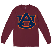 Burgundy auburn tigers Long Sleeve Tee - artisFamous