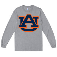 Heather Grey auburn tigers Long Sleeve Tee - artisFamous