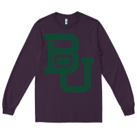 Plum baylor athletics Long Sleeve Tee - artisFamous