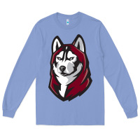 Colony Blue bloomsburg huskies Long Sleeve Tee - artisFamous