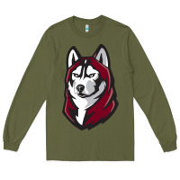 Army Green bloomsburg huskies Long Sleeve Tee - artisFamous