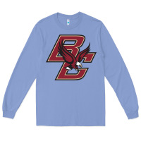 Colony Blue boston college eagles Long Sleeve Tee - artisFamous