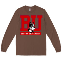 Chestnut boston university terriers Long Sleeve Tee - artisFamous