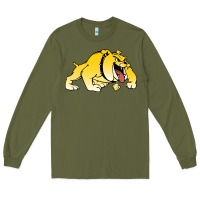 Army Green bowie state bulldogs Long Sleeve Tee - artisFamous