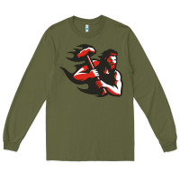 Army Green cal u vulcans Long Sleeve Tee - artisFamous