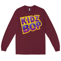 Burgundy kidz bop kids 4 Long Sleeve Tee - artisFamous