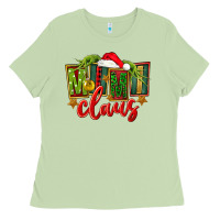 Matcha christmas mimi claus Ladies Tee - FaDigitalArtStudio