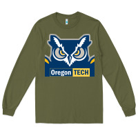 Army Green Oregon Tech Gift Long Sleeve Tee - artisFamous