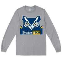 Heather Grey Oregon Tech Gift Long Sleeve Tee - artisFamous