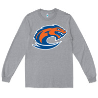 Heather Grey clayton state loch orange Long Sleeve Tee - artisFamous