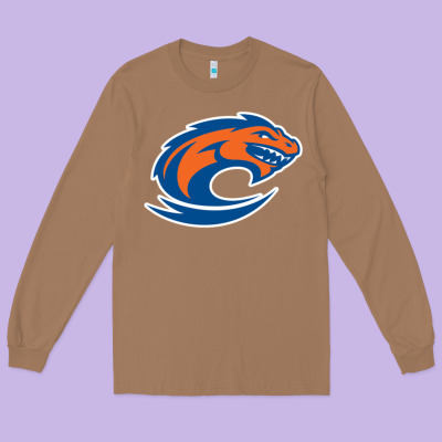 Clayton State Loch Orange Long Sleeve Tee Designed By Artisfamous