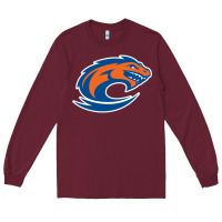 Burgundy clayton state loch orange Long Sleeve Tee - artisFamous