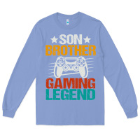 Colony Blue gaming gifts for teenage boys 8 12 year old christmas gamer Long Sleeve Tee - artisFamous