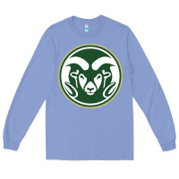 Colony Blue colorado state rams Long Sleeve Tee - artisFamous