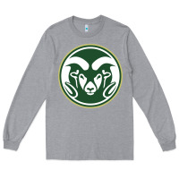 Heather Grey colorado state rams Long Sleeve Tee - artisFamous