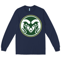 Navy colorado state rams Long Sleeve Tee - artisFamous