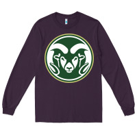 Plum colorado state rams Long Sleeve Tee - artisFamous