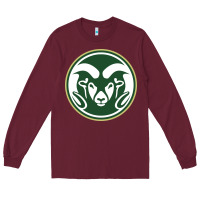 Burgundy colorado state rams Long Sleeve Tee - artisFamous