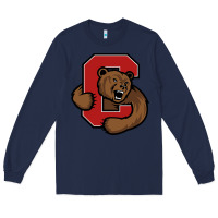 Navy cornell big red Long Sleeve Tee - artisFamous