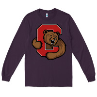 Plum cornell big red Long Sleeve Tee - artisFamous