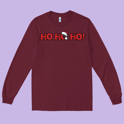 Christmas Long Sleeve Tee Designed By Artisfamous