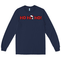 Navy Christmas Long Sleeve Tee - artisFamous