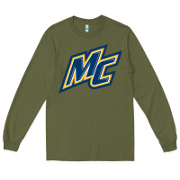 Army Green merrimack warriors Long Sleeve Tee - artisFamous