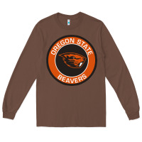 Chestnut Oregon College Gift Long Sleeve Tee - artisFamous