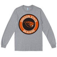 Heather Grey Oregon College Gift Long Sleeve Tee - artisFamous