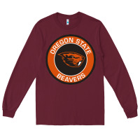 Burgundy Oregon College Gift Long Sleeve Tee - artisFamous