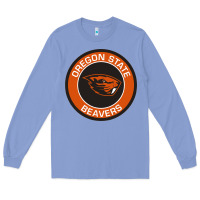Colony Blue Oregon College Gift Long Sleeve Tee - artisFamous
