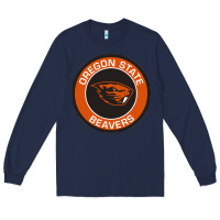 Navy Oregon College Gift Long Sleeve Tee - artisFamous