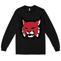 Black Rhodes College Athletic Long Sleeve Tee - artisFamous