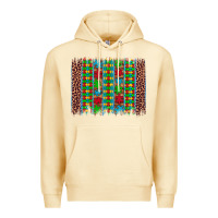 Pina Colada autism awareness leopard puzzle brush stroke Premium Hoodie - Artiststas