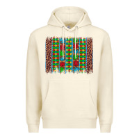 Sandshell autism awareness leopard puzzle brush stroke Premium Hoodie - Artiststas