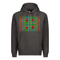 Smoke autism awareness leopard puzzle brush stroke Premium Hoodie - Artiststas