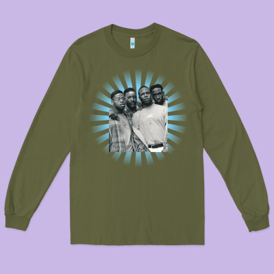 Boyz Ii Men Long Sleeve Tee Designed By Artisfamous