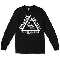 Black gracie jiu jitsu  2 Long Sleeve Tee - artisFamous