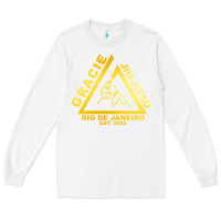 White gracie jiu jitsu Long Sleeve Tee - artisFamous