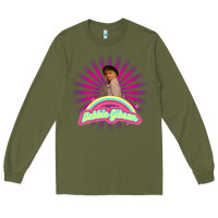 Army Green debbie gibson Long Sleeve Tee - artisFamous