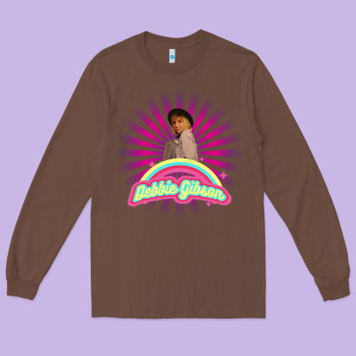 Debbie Gibson Long Sleeve Tee Designed By Artisfamous