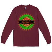 Burgundy dubstep Long Sleeve Tee - artisFamous