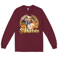 Burgundy sabaton 2 Long Sleeve Tee - artisFamous