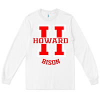 White howard 1867 university Long Sleeve Tee - artisFamous