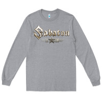 Heather Grey sabaton 5 Long Sleeve Tee - artisFamous