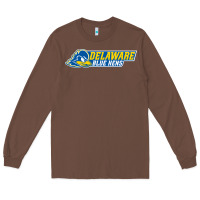 Chestnut delaware fightin' blue hens Long Sleeve Tee - artisFamous